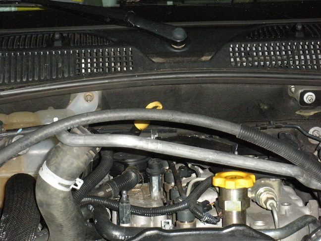 Timing belt change on jeep.