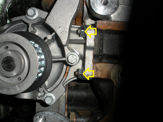 Timing belt change on jeep.
