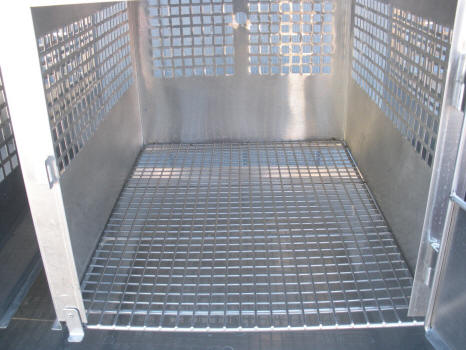 Stainless Steel Self Cleaning Rabbit Cage's Bank of 9!!!