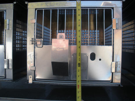Stainless Steel Self Cleaning Rabbit Cage's Bank of 9!!!
